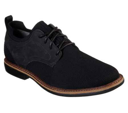 Skechers Clubman - Westside Men's Oxford Shoes Black | KRPS62301