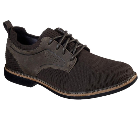 Skechers Clubman - Westside Men's Oxford Shoes Grey | XILG62814