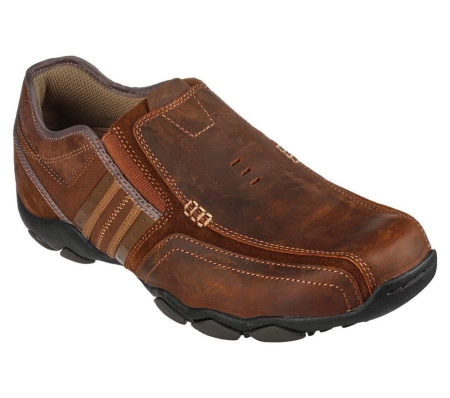 Skechers Diameter - Zinroy Men's Loafers Brown | ORXC69082