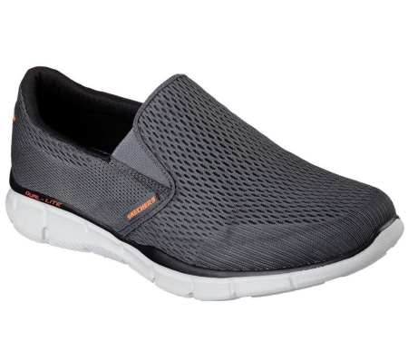 Skechers Equalizer - Double Play Men's Trainers Grey | LYBE27509