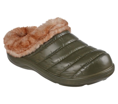 Skechers Foamies: Cozy Camper - Restful Women's Slippers Green | CNXB70618