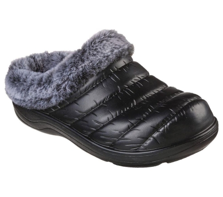 Skechers Foamies: Cozy Camper - Restful Women's Slippers Black | ICVR14637