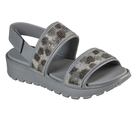 Skechers Foamies: Footsteps Women's Sandals Grey | VAZU28761