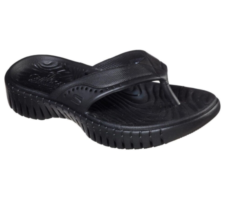 Skechers Foamies: GOwalk Smart - Mahalo Women's Flip Flops Black | OLJU54631