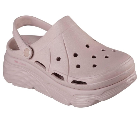 Skechers Foamies: Max Cushioning - High Tide Women's Clogs Pink | CUAF60254