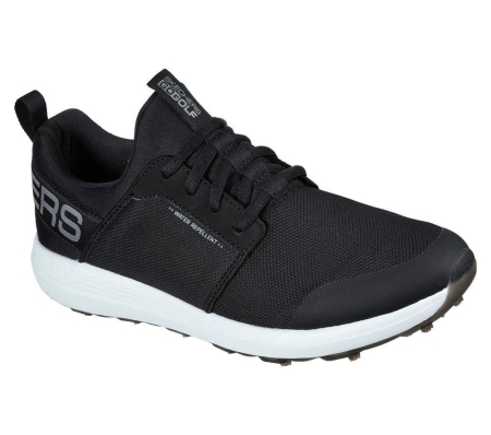 Skechers GO GOLF Max - Sport Men's Golf Shoes Black White | TLCY98630