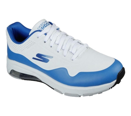 Skechers GO GOLF Skech-Air - Dos Men's Golf Shoes White Blue | QNFR42371