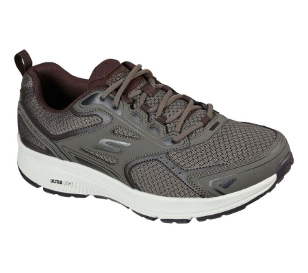 Skechers GOrun Consistent Men's Running Shoes Brown | NUXR18529