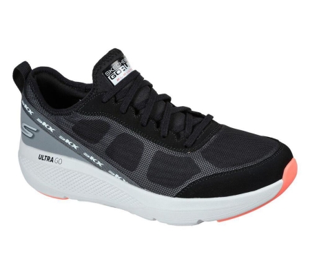 Skechers GOrun Elevate - Accelerate Men's Running Shoes Black Grey | JWCM83175