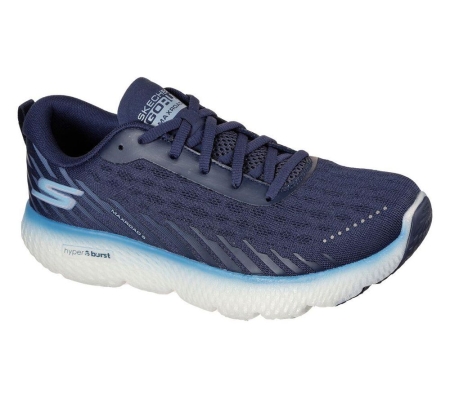 Skechers GOrun MaxRoad 5 Women's Running Shoes Navy Blue | GQRW08417