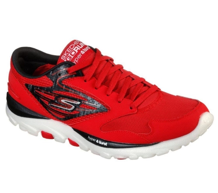 Skechers GOrun OG Hyper Men's Running Shoes Red Black | UNMG56381