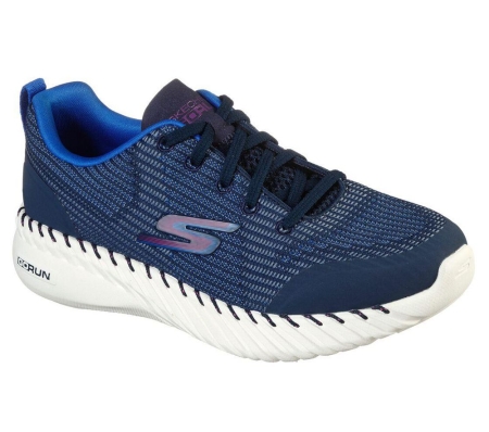 Skechers GOrun Smart Women's Running Shoes Navy Blue | UXOZ74859