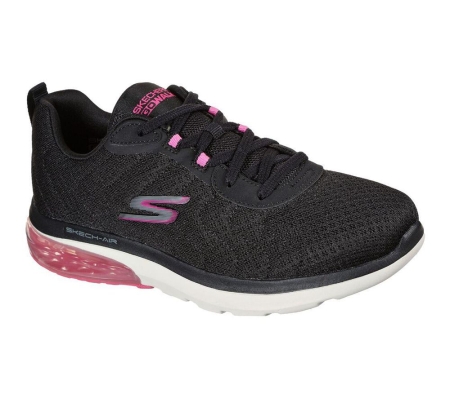 Skechers GOwalk Air 2.0 - Dynamic Virtue Women's Walking Shoes Black Pink | AIXO83907