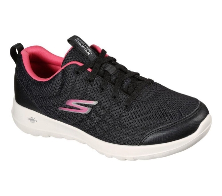 Skechers GOwalk Joy Women's Walking Shoes Black Pink | JFMQ46781