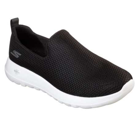 Skechers GOwalk Max Men's Walking Shoes Black White | KJVG53962