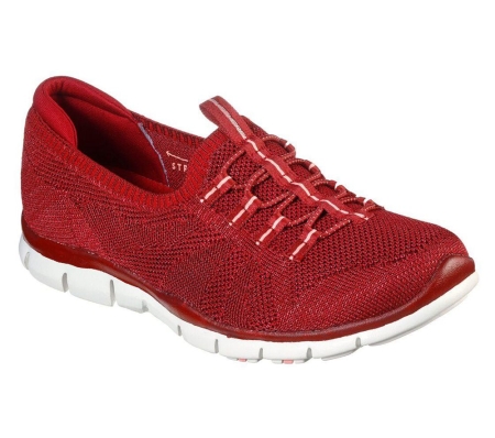 Skechers Gratis - More Playful Women's Training Shoes Red | TEAI13654
