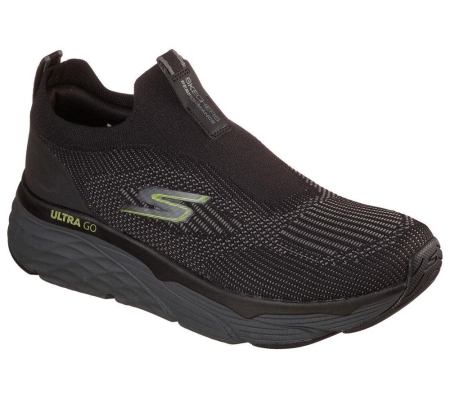 Skechers Max Cushioning Elite - Amplifier Men's Running Shoes Black Yellow | GYBR80926