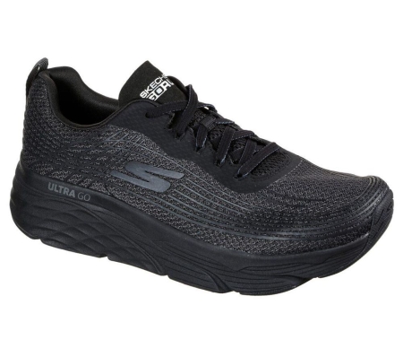 Skechers Max Cushioning Elite - Brilliant Men's Running Shoes Black | PFND67892