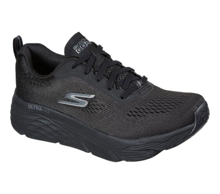 Skechers Max Cushioning Elite - Destination Point Women's Running Shoes Black | LBDS94260