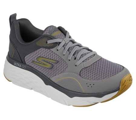 Skechers Max Cushioning Elite - Rivalry Men's Running Shoes Grey | DOXV39650