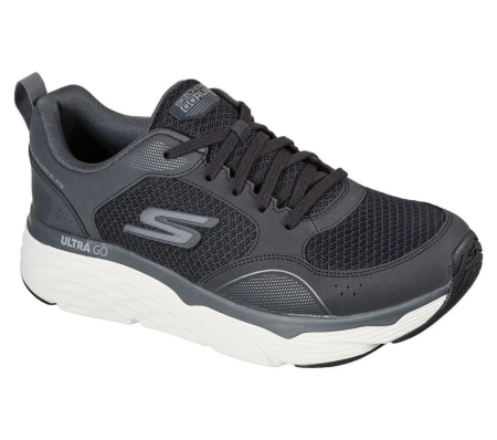 Skechers Max Cushioning Elite - Rivalry Men's Running Shoes Black Grey | MZWV94832