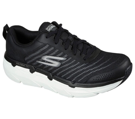 Skechers Max Cushioning Premier - Paragon Men's Running Shoes Black White | ZEQY01358