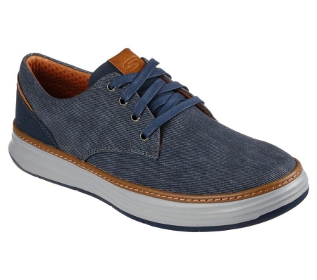 Skechers Moreno - Ederson Men's Oxford Shoes Navy | NYEO57406