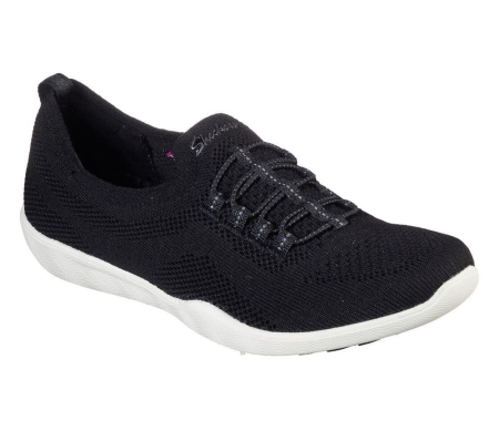 Skechers Newbury St - Every Angle Women's Trainers Black White | YDQB60753