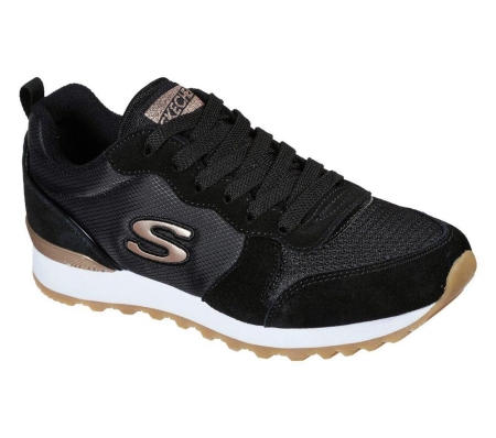 Skechers OG 85 - Gold'n Gurl Women's Trainers Black | RLCI94160