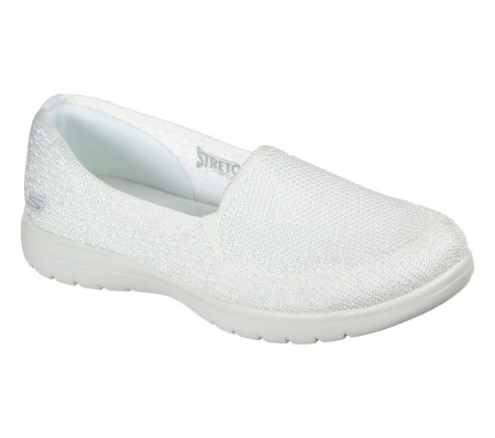 Skechers On the GO Flex - Beloved Women's Trainers White | RJAX68017