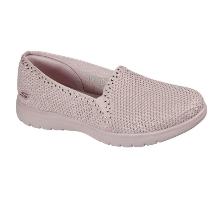 Skechers On-the-GO Flex - Treasure Gem Women's Trainers Pink | KBYH15894