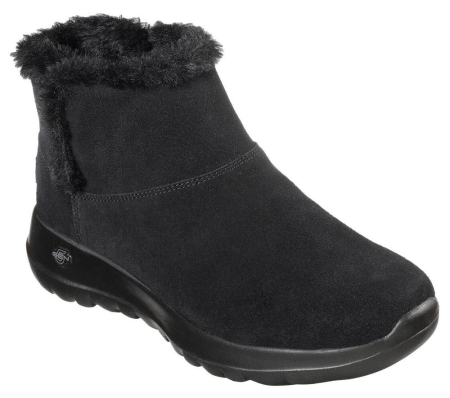 Skechers On the GO Joy - Bundle Up Women's Winter Boots Black | ASOM02853