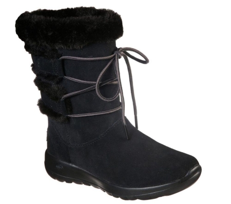 Skechers On the GO Joy - Cyclone Women's Winter Boots Black | HKPU05123