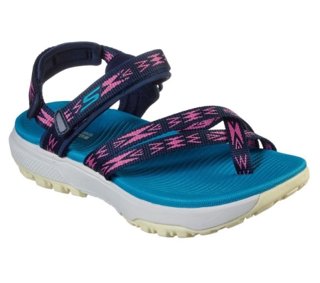 Skechers On the GO Outdoor Ultra - Mojave Women's Sandals Navy Multicolor | CZIW31280
