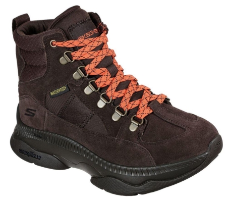 Skechers On the GO Tempo - Mountain Peak Women's Winter Boots Brown | NSEG64851