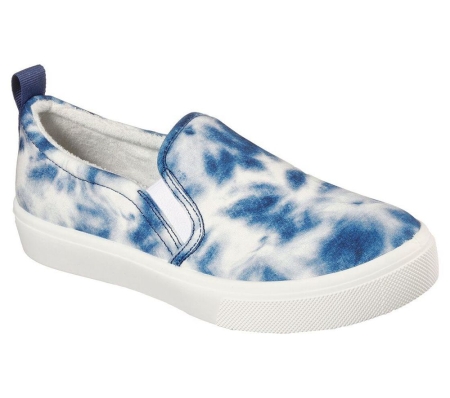 Skechers Poppy - Set The Tone Women's Trainers Blue White | NMEG12436