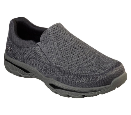 Skechers Relaxed Fit: Creston - Barron Men's Loafers Grey | VXJK23547