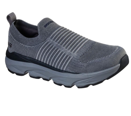 Skechers Relaxed Fit: Delmont - Jenko Men's Loafers Grey Black | TBRX85246