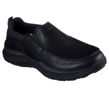 Skechers Relaxed Fit: Expended - Seveno Men's Loafers Black | RIXY25963