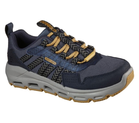 Skechers Relaxed Fit: Lugwin - Embry Men's Trainers Navy | PODF81370