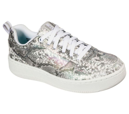 Skechers Sport Court 92 - Be Elevated Women's Trainers Grey Multicolor | ESFM89610