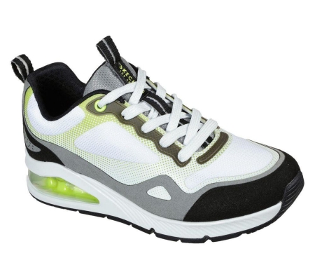 Skechers Uno 2 - Mad Air Women's Trainers Grey Yellow White | CWZA93642