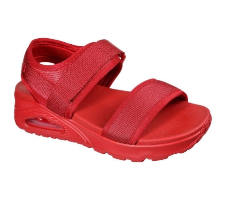 Skechers Uno - New Sesh Women's Sandals Red | DQGF86953