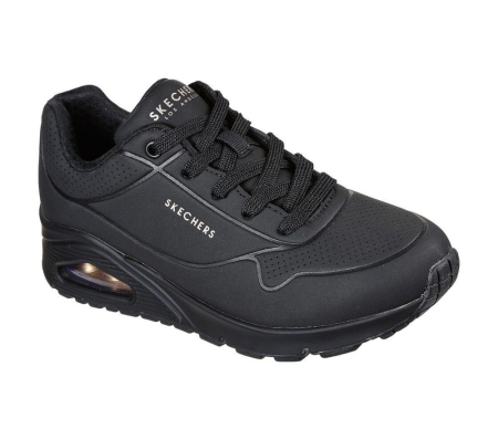 Skechers Uno - Stand On Air Women's Trainers Black | FCIN73129