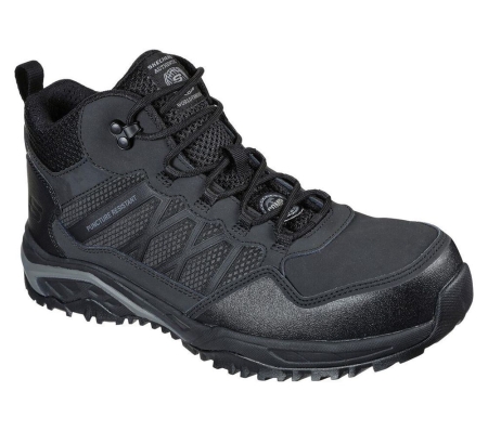 Skechers Work: Azbar - Arturas Comp Toe Men's Work Boots Black | JYZX61743